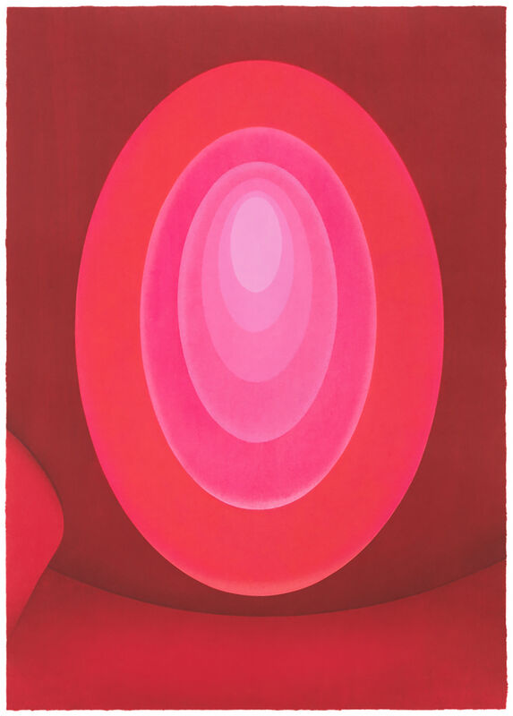 James Turrell, ‘From Aten Reign’, 2016, Print, A Ukiyo-e Japanese style woodcut with relief printing, Eckert Fine Art