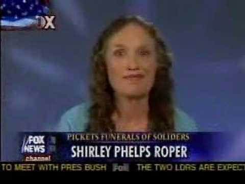 Religious Protesting Nut On Fox News