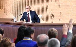 Vladimir Putin’s annual news conference