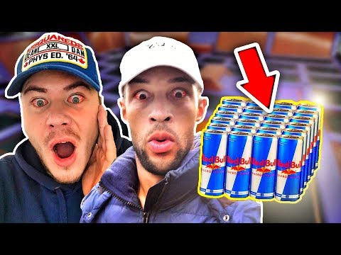 1 Tag lang RedBull Trinken | Wir haben übertrieben.. 🤮