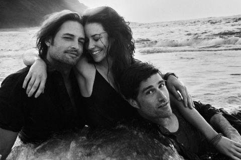 r/lost - TBT: Matthew Fox, Josh Holloway and Evangeline Lilly for Vanity Fair (2010)