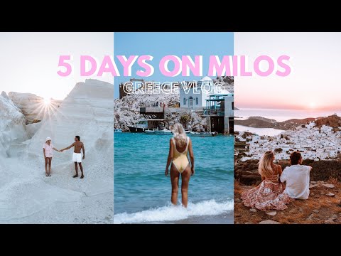 The most AMAZING island in Greece - 5 crazy days on Milos during Covid