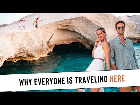 MILOS, GREECE - Could this be the *best* Greek Island?