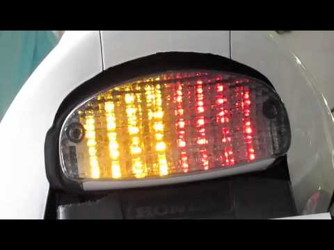 SEQUENTIAL TAIL LIGHT HORNET 250