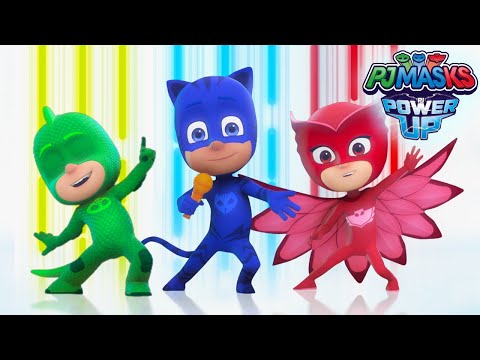 PJ Masks Song 🎵 SHINE ON EVERYONE 🎵 PJ Power Up Sing Along | PJ Masks Official