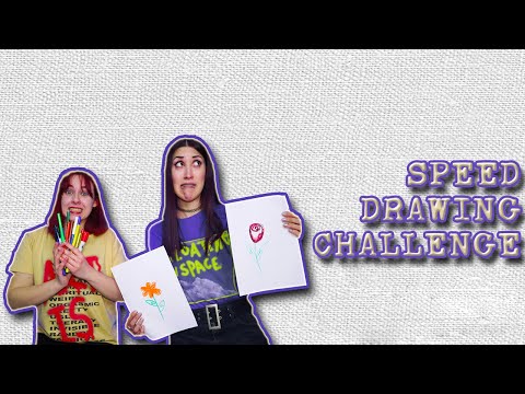 Speed Drawing Challenge (Ζωγραφική σε 30'')(+GIVEAWAY)| DoubleTroubleTube