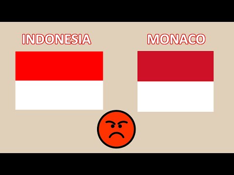 The Indonesia-Monaco Flag War