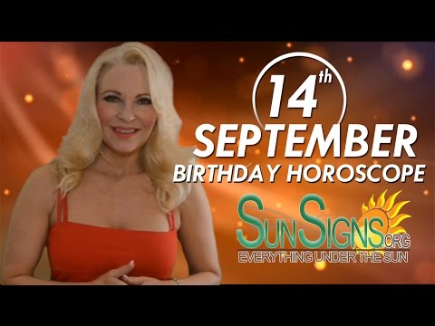 September 14th Zodiac Horoscope Birthday Personality - Virgo - Part 1