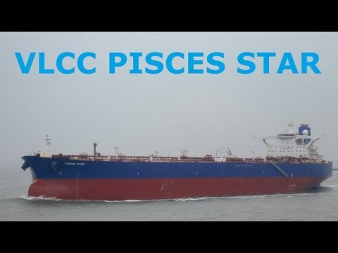 Time Lapse: Pilotage of the VLCC Pisces Star, Port of Rotterdam.