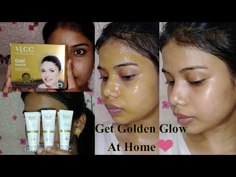 VLCC Gold Facial Kit Review & Step By Step Facial At Home For Glowing Skin(Hindi)//OwnStyle - Shree