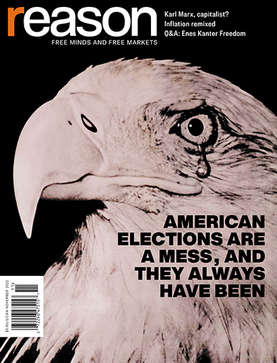 Reason Magazine, November 2022 cover image