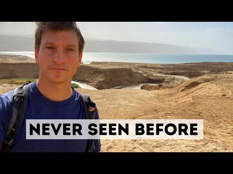 Where the Jordan River enters the Dead Sea - Monasteries, Zionism & War (RARE FOOTAGE)