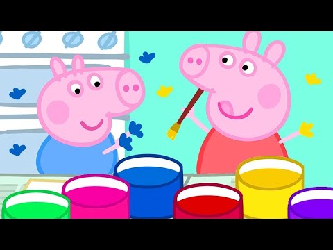 Schilderen Met Handen En Aardappelen | Tekenfilm | Peppa Pig Nederlands Compilatie Nieuwe