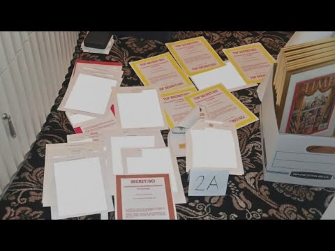 Trump raid: New image of classified documents taken from Mar-a-Lago released by DOJ | LiveNOW from F