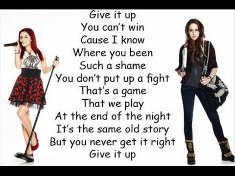 victorious give it up lyrics