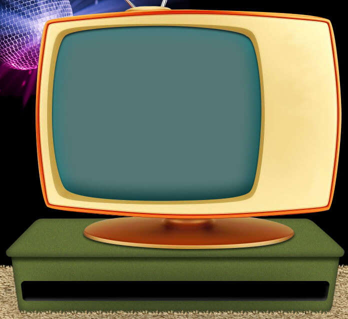 Background TV image