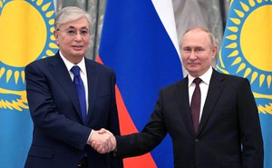 Press statements by Vladimir Putin and Kassym-Jomart Tokayev