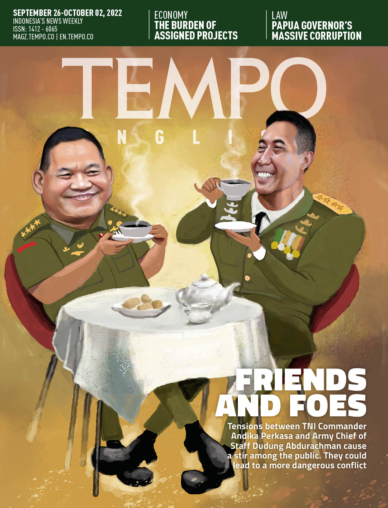 Cover Magz Tempo - TE2307 - Friends and Foes