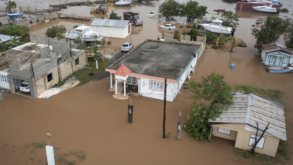 Hurricane Fiona, which made landfall on Sunday, has damaged reservoirs and water filtration plants. Puerto Rico's only water agency is scrambling to restore services, but officials say they're waiting for flooded rivers to subside.