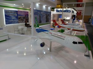 Comac C919 at the Paris Air Show 2017