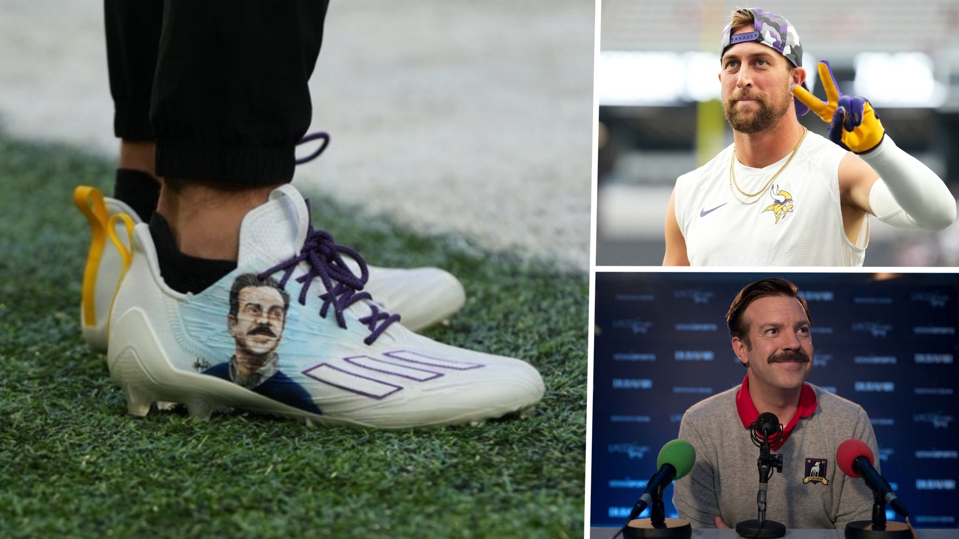 Adam Thielen Ted Lasso cleats boots