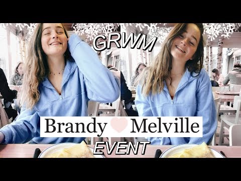 GRWM + Brandy Melville Event