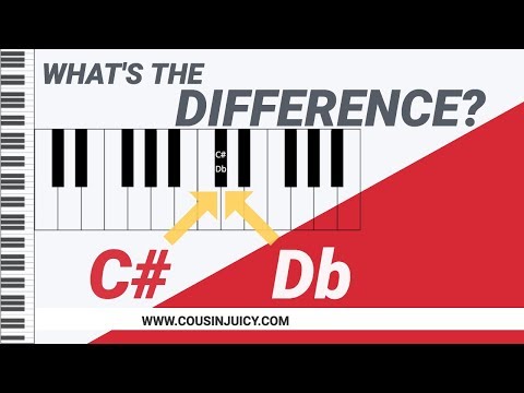 What's The Difference Between C Sharp And D Flat | Enharmonic Spelling