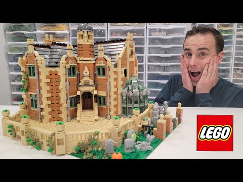 Custom LEGO Haunted Manor Review!!