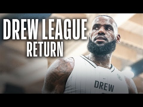 LeBron James Drops 42 PTS & 16 REB In Drew League Return 👀