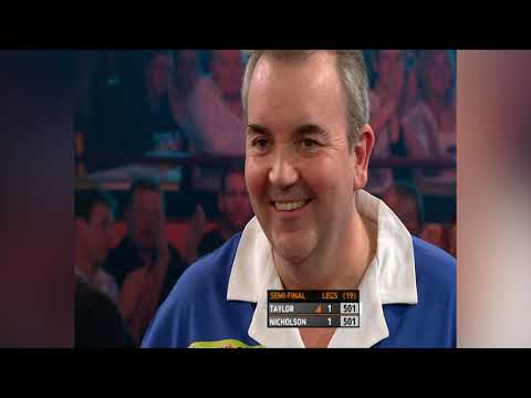 NICHOLSON AT HIS BEST! Taylor v Nicholson | 2010 Players Championship Finals