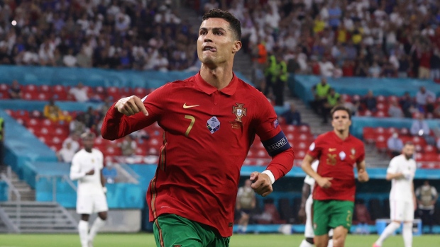 Portugal's Ronaldo wins Golden Boot at EURO 2020