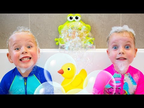 The Bath Song + and More Kids Songs - Gaby and Alex