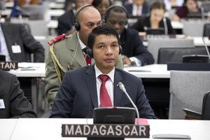 Andry Nirina Rajoelina, President of the Transition of the Republic of Madagascar