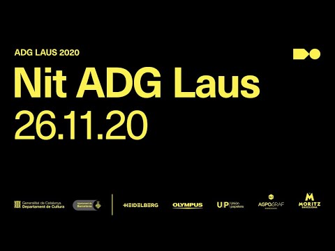 Nit ADG Laus 2020 — Ceremonia de entrega de los premios ADG Laus 2020