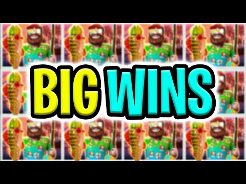 BIGGER BASS BONANZA 🔥 SLOT HUGE WINS ON €60 MAX BET 😮 SO MANY FISH OMG‼️