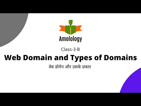 Web Domain working, Types- Generic Top Level Domain | All About Domains | Class 3-B