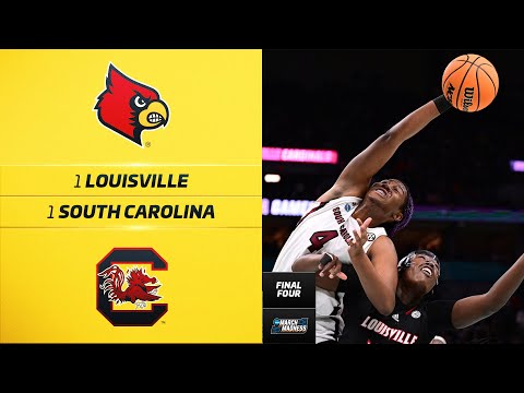 South Carolina vs. Louisville - Women’s NCAA tournament Final Four highlights