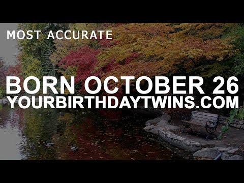 Born On October 26 | Birthday | YourLifeReadings.com Presents