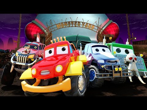 Monster truck dan halloween night Halloween song for children by Kids Channel