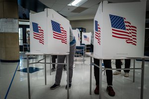 Election Day 2020 - Voters cast their ballots in Des Moines, Iowa