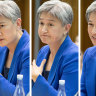 Foreign Minister Penny Wong now sits on the other side of the Senate estimates table.