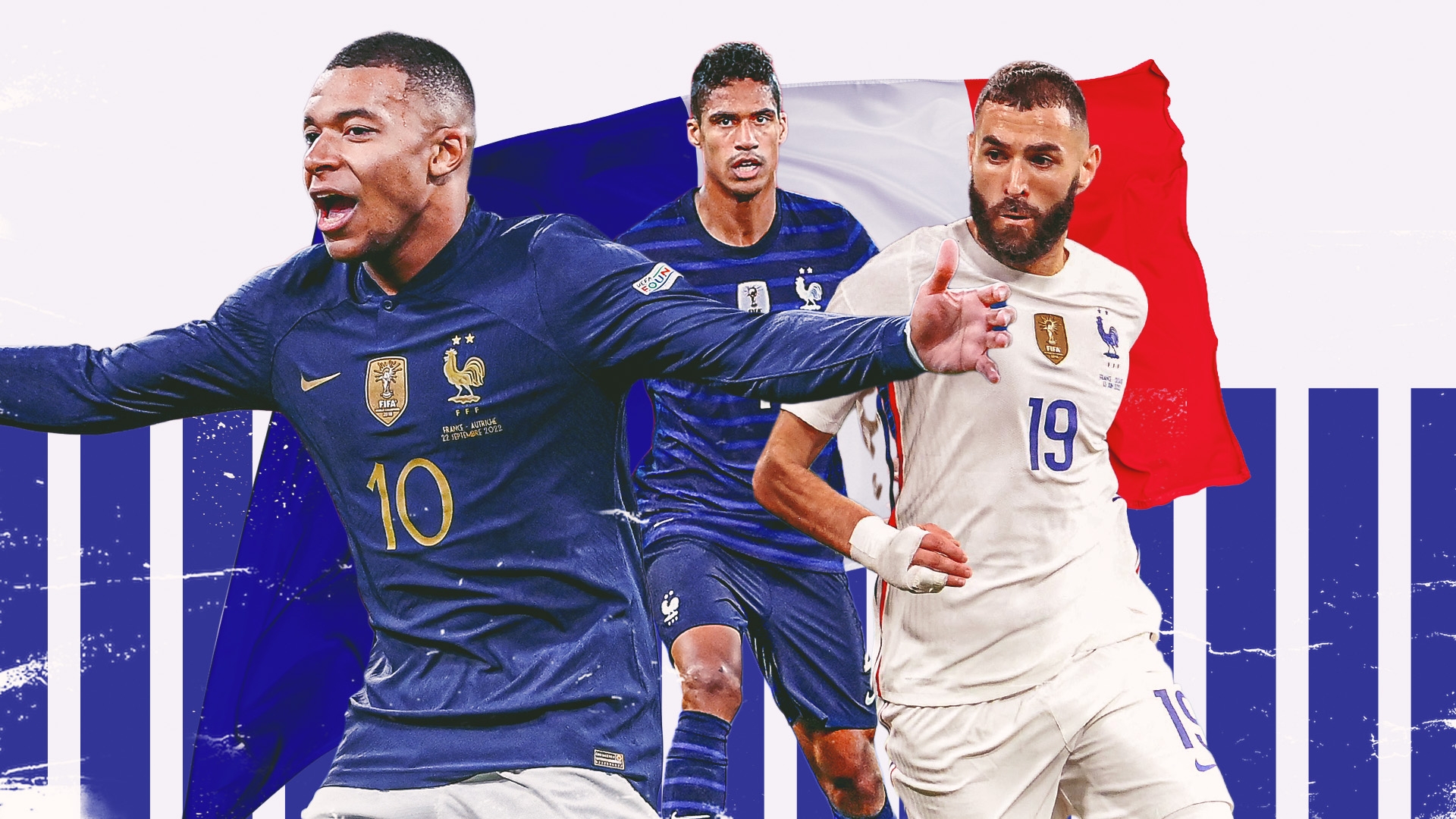 France Mbappe Benzema Varane