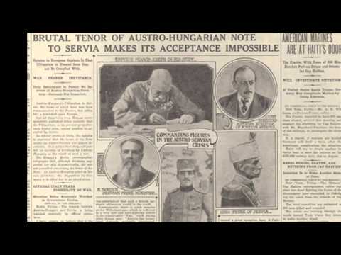 23rd July 1914: Austria-Hungary presents ultimatum to Serbia