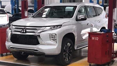 2020 Mitsubishi Pajero Sport leaked