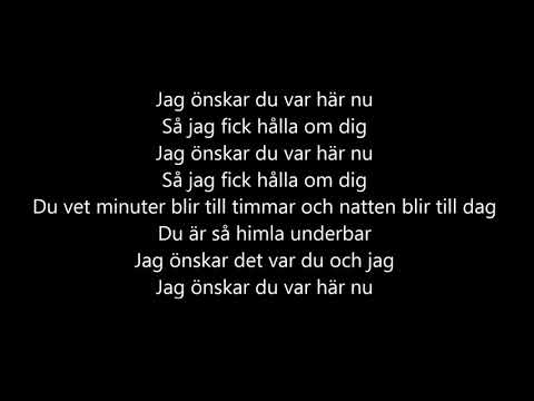 Jobe - Önskar du var här (LYRICS)