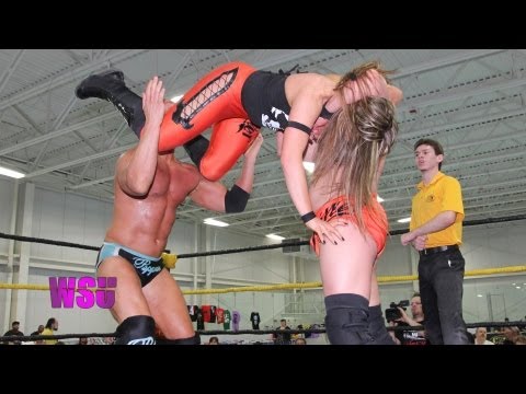 Jake Crist & Nevaeh vs. Pepper Parks & Cherry Bomb - WSU | CZW "Queen And King" (Intergender Mixed)