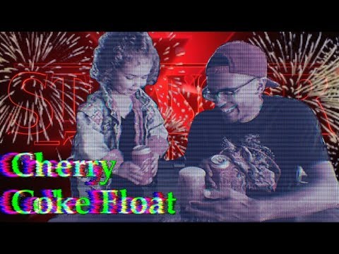 Stranger Things Cherry Coke Floats | Now on VHS!