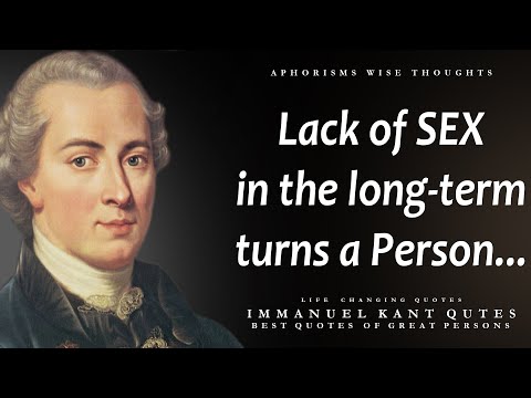 Wise Quotes by Immanuel Kant on How to Become Strong | Best Aphorisms and Sayings