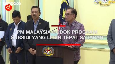 PM Malaysia Anwar Ibrahim Godok Program Subsidi Lebih Tepat Sasaran