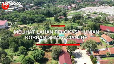 Melihat Lahan Relokasi Korban Gempa Cianjur di Sirnagalih